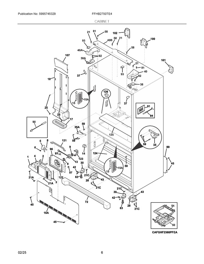 Diagram for FFHB2750TE4