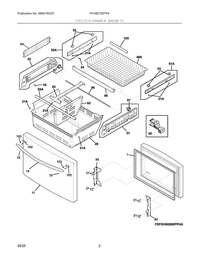 Diagram for FFHB2750TP4