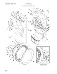 Diagram for 03 - Front Panel/lint Filter