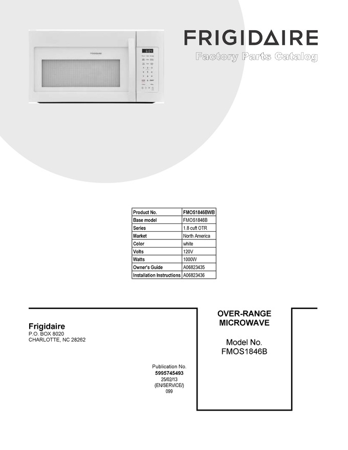 Diagram for FMOS1846BWB