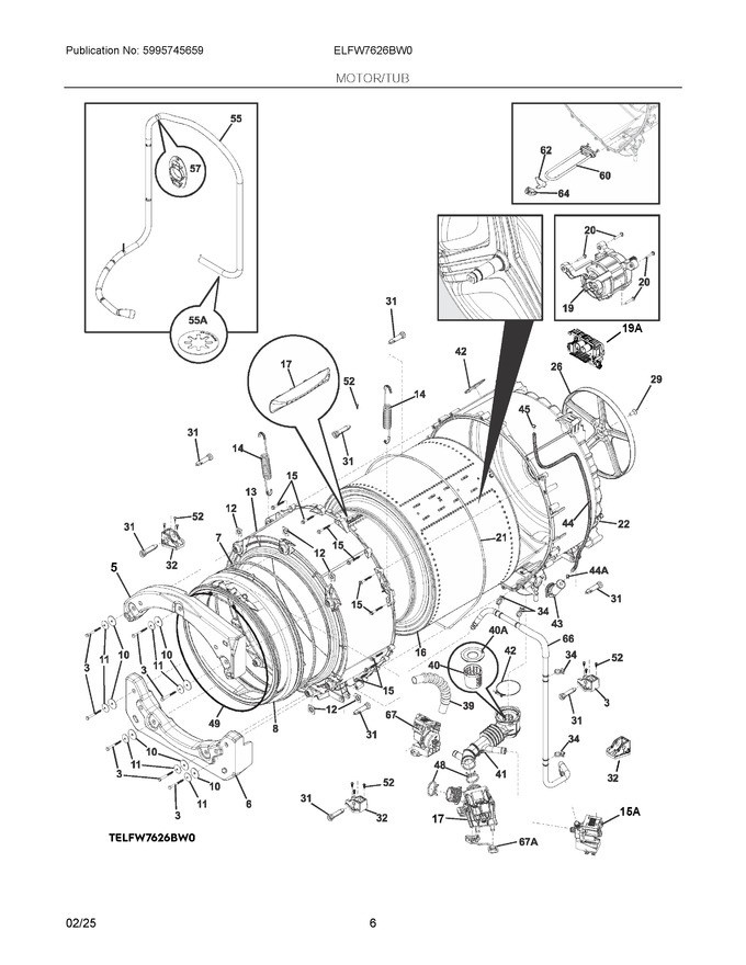 Diagram for ELFW7626BW0