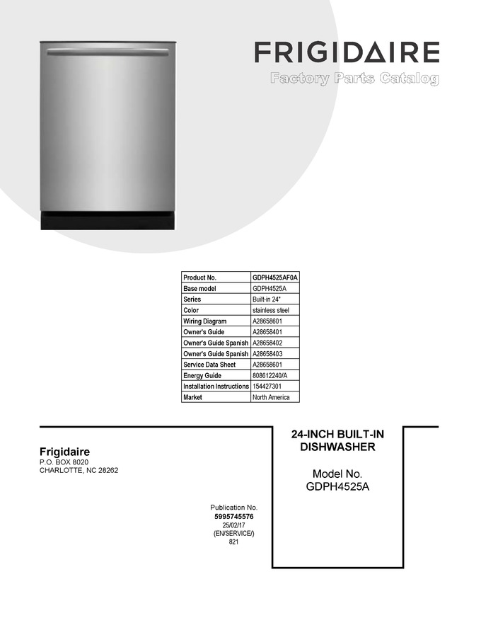 Diagram for GDPH4525AF0A