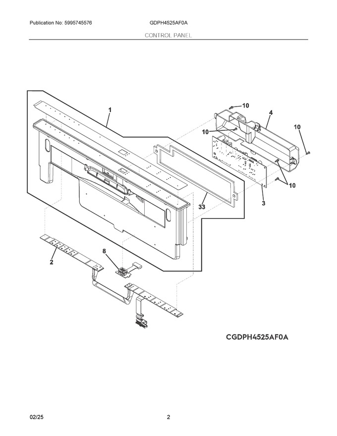 Diagram for GDPH4525AF0A