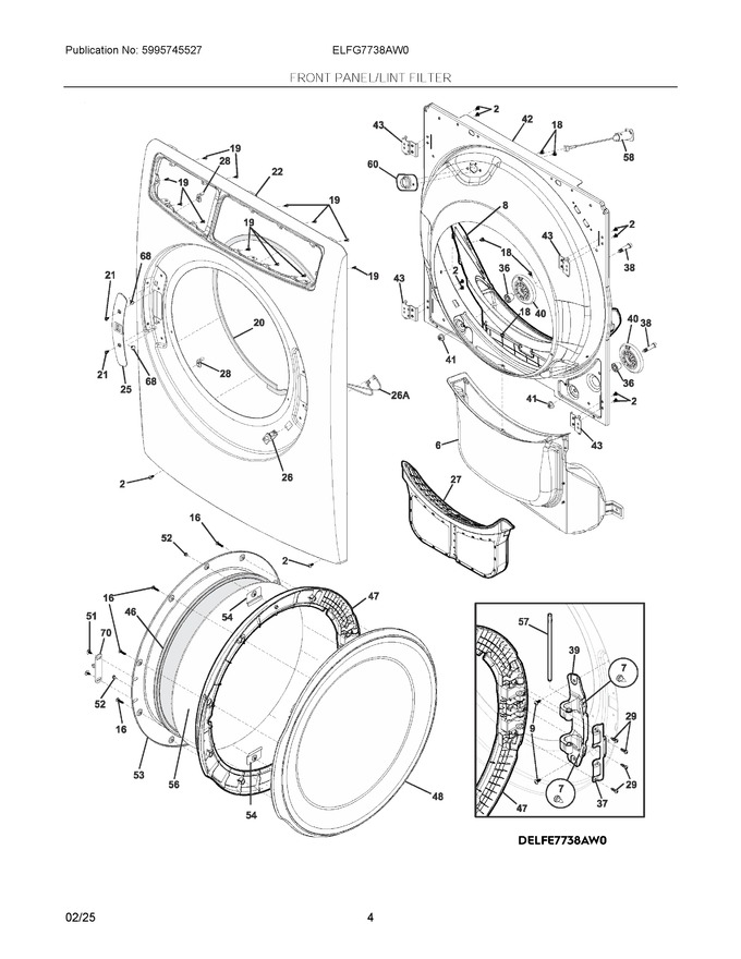 Diagram for ELFG7738AW0