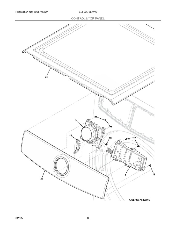 Diagram for ELFG7738AW0