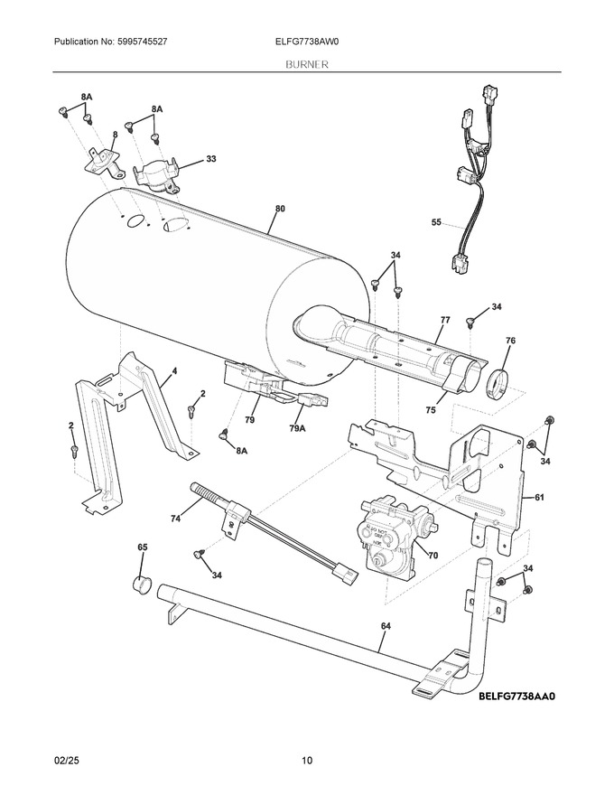 Diagram for ELFG7738AW0