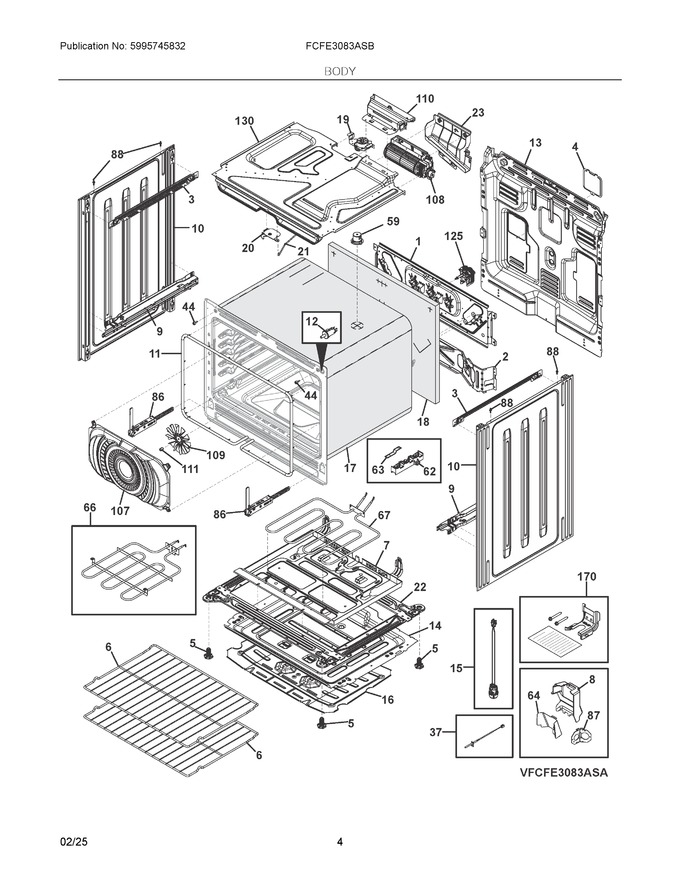 Diagram for FCFE3083ASB