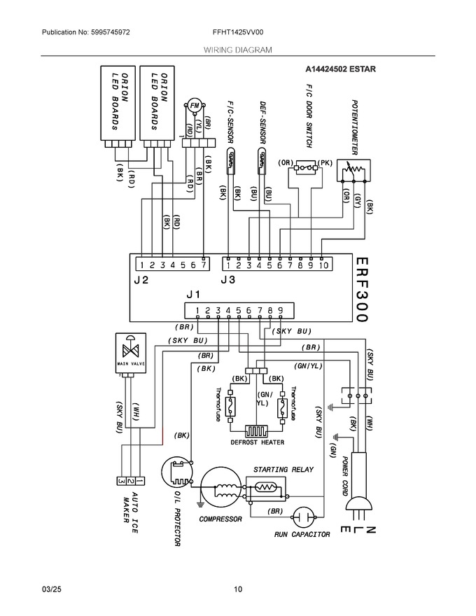 Diagram for FFHT1425VV00