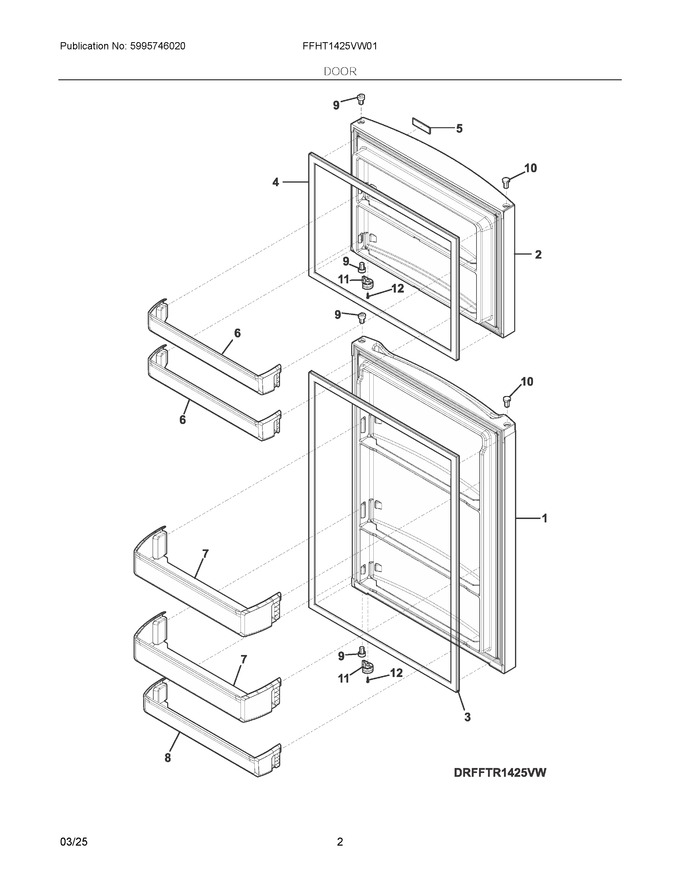 Diagram for FFHT1425VW01