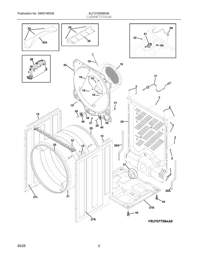 Diagram for ELFG7626BW0