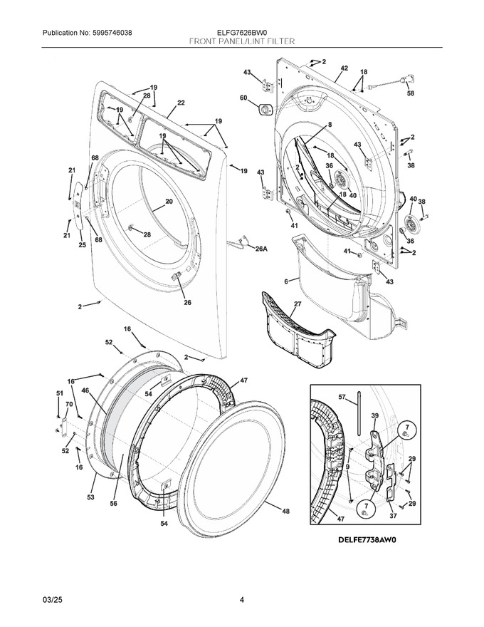 Diagram for ELFG7626BW0