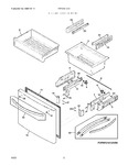 Diagram for 02 - Freezer Drawers, Basket