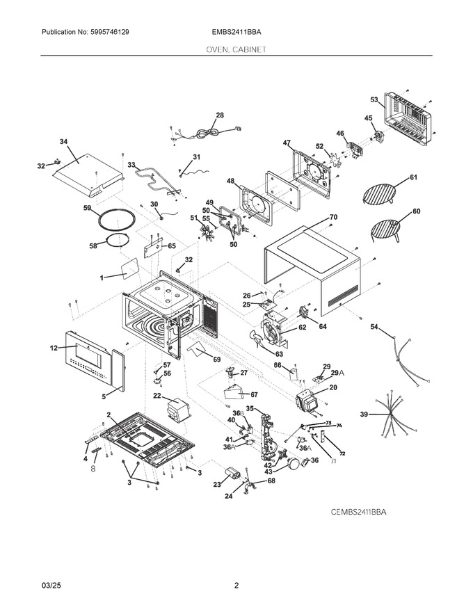 Diagram for EMBS2411BBA