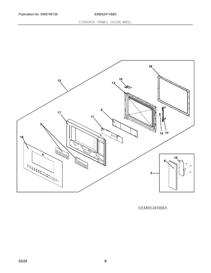Diagram for EMBS2411BBA