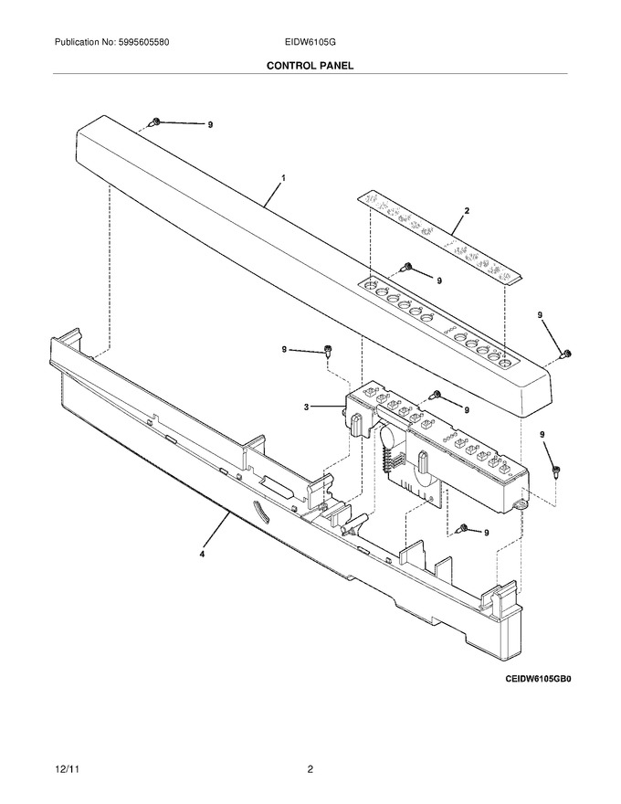 Diagram for EIDW6105GW2B