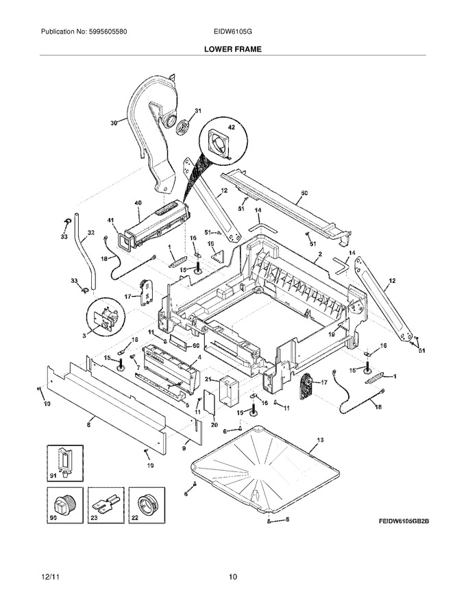 Diagram for EIDW6105GW2B