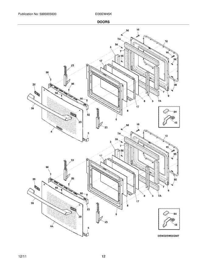 Diagram for EI30EW45KW1