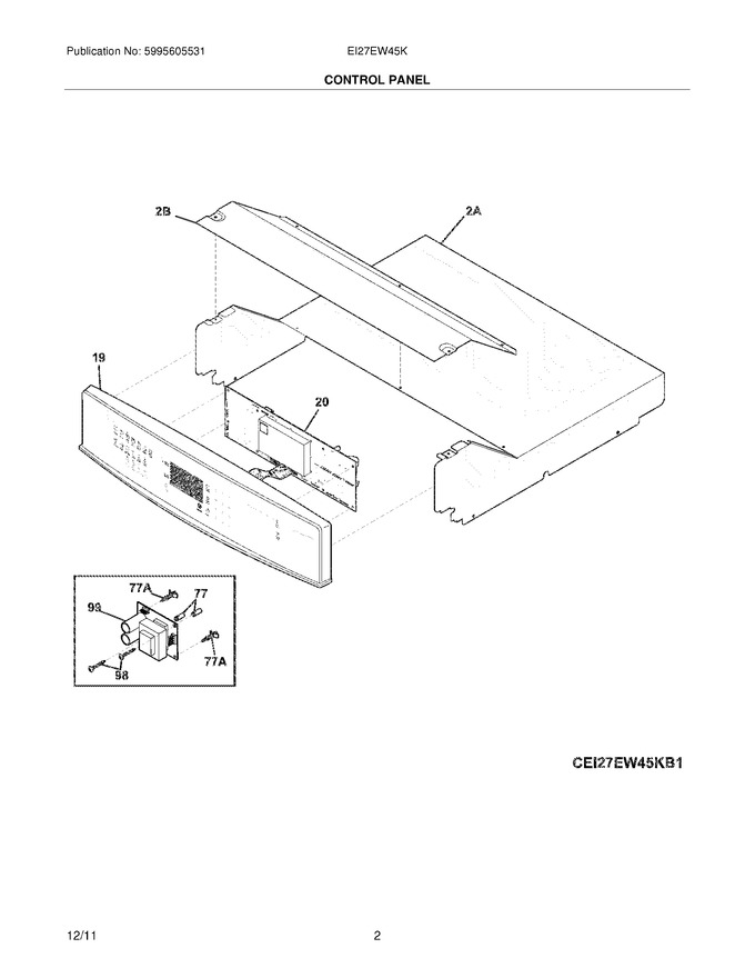 Diagram for EI27EW45KB1