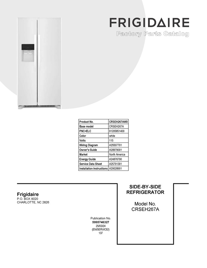 Diagram for CRSEH267AW0