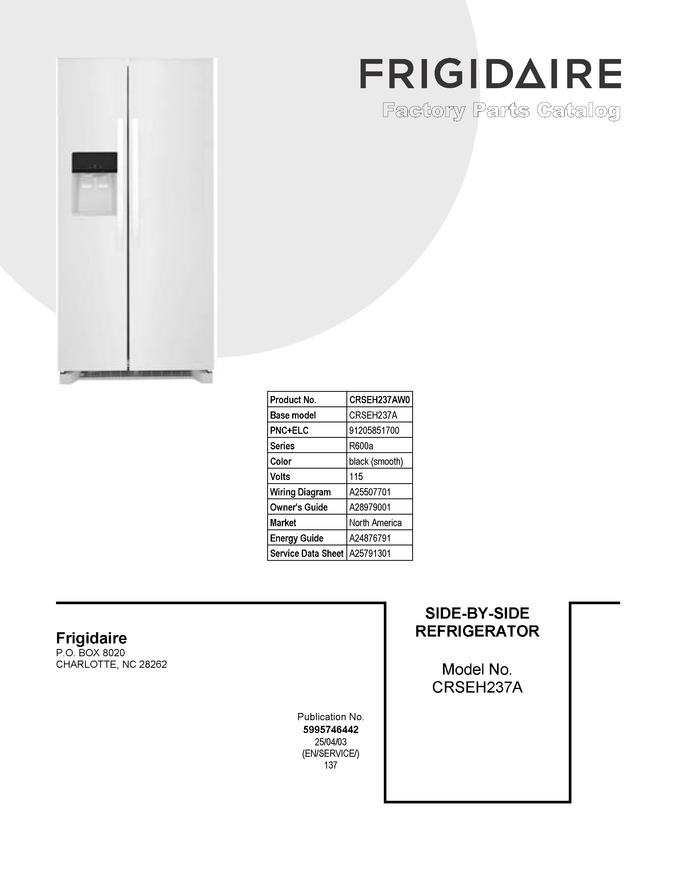 Diagram for CRSEH237AW0