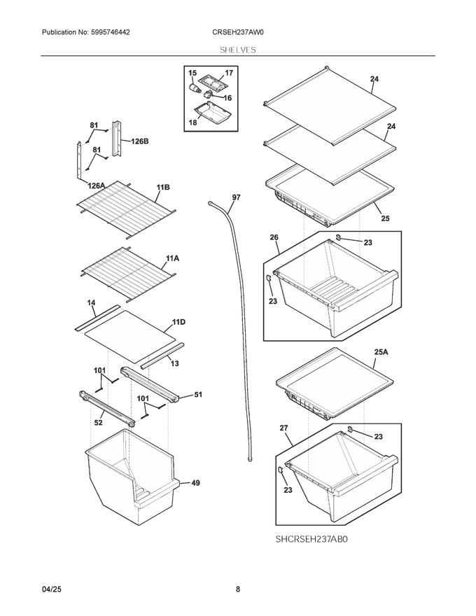Diagram for CRSEH237AW0