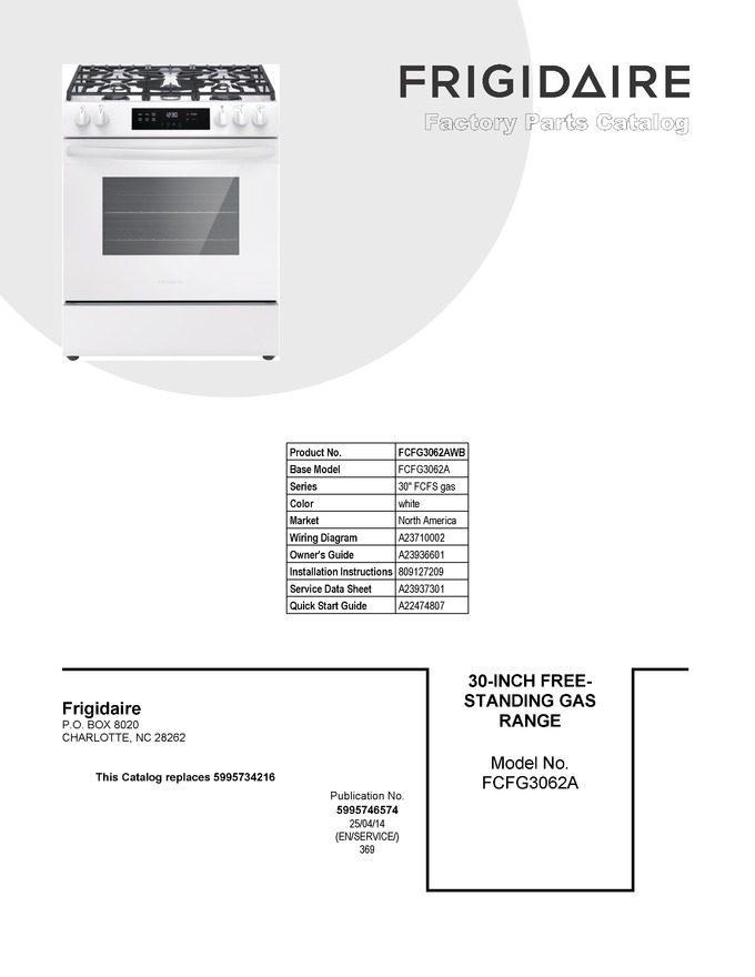Diagram for FCFG3062AWB