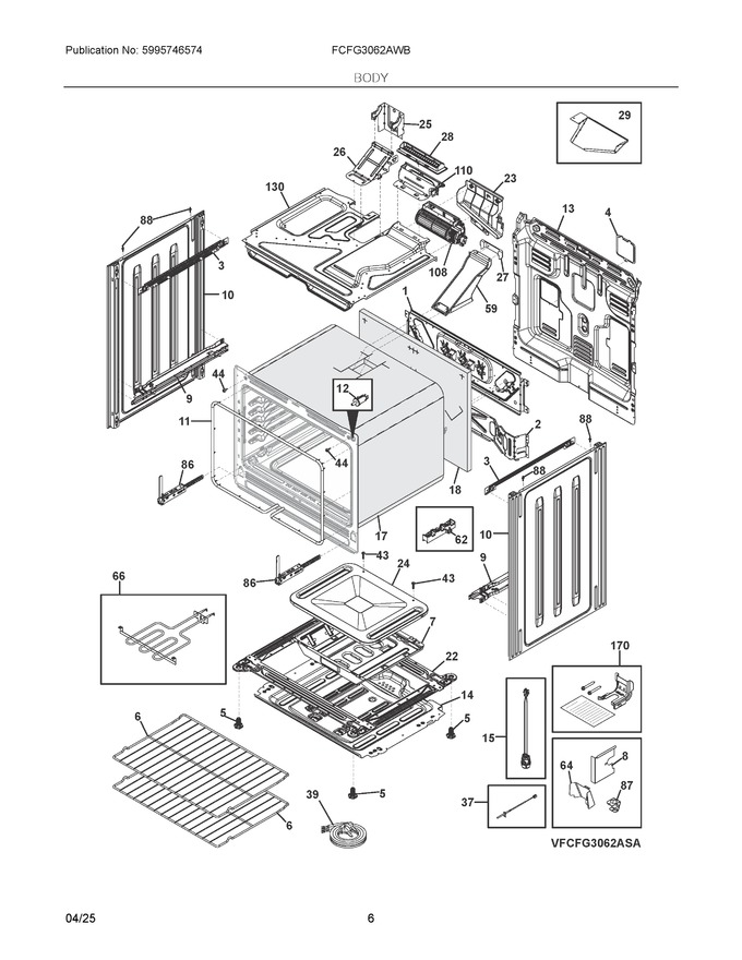 Diagram for FCFG3062AWB