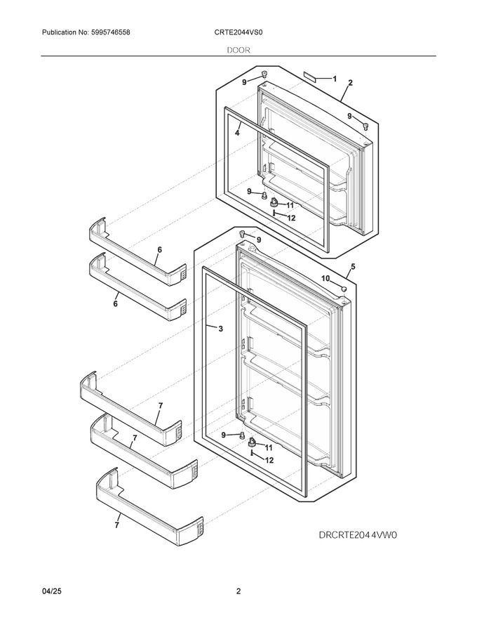 Diagram for CRTE2044VS0