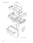 Diagram for 02 - Freezer Drawer, Baskets