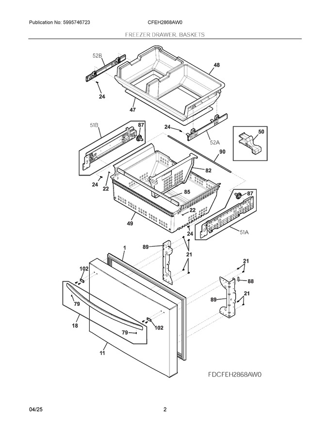 Diagram for CFEH2868AW0