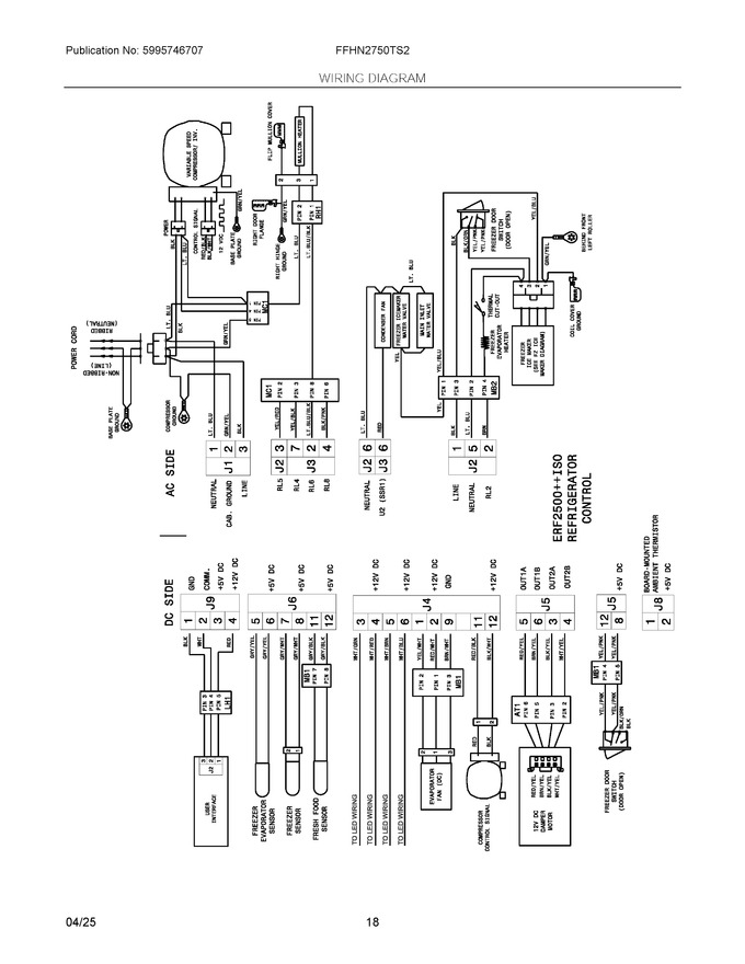 Diagram for FFHN2750TS2