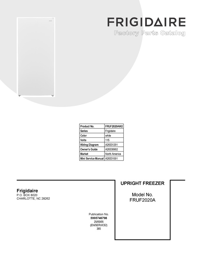 Diagram for FRUF2020AW2