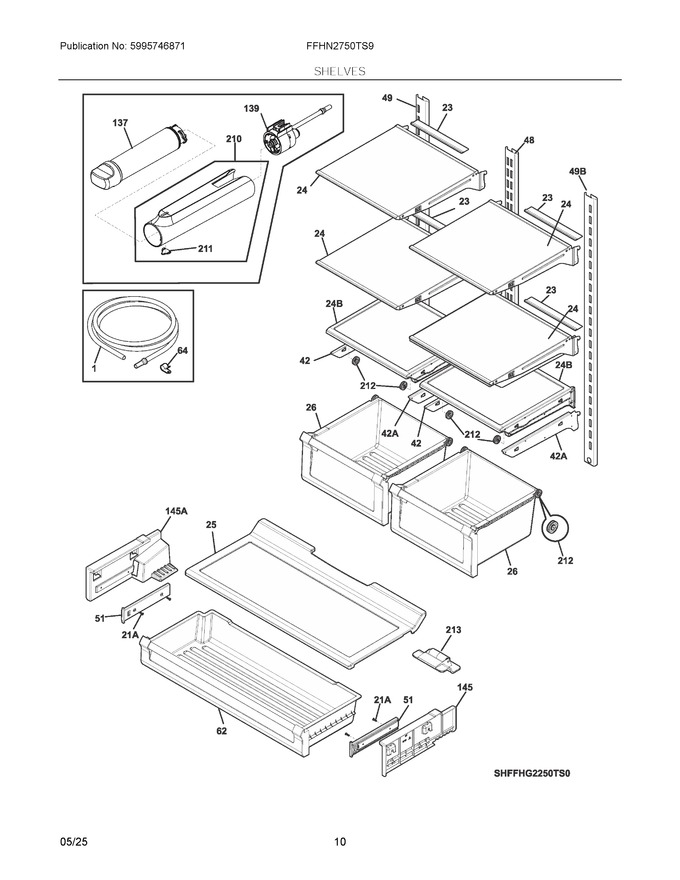 Diagram for FFHN2750TS9