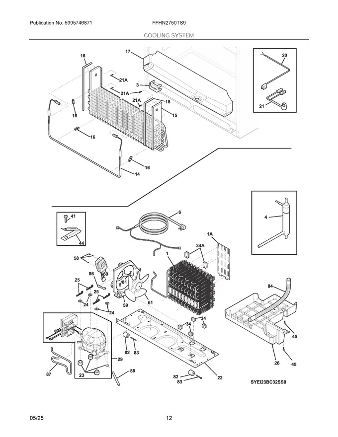 Diagram for FFHN2750TS9