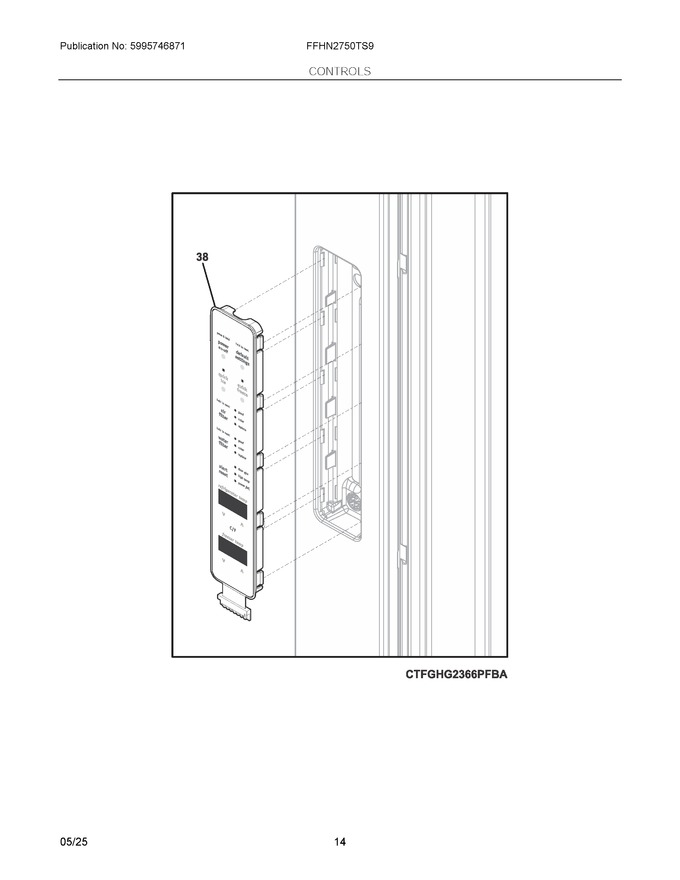 Diagram for FFHN2750TS9