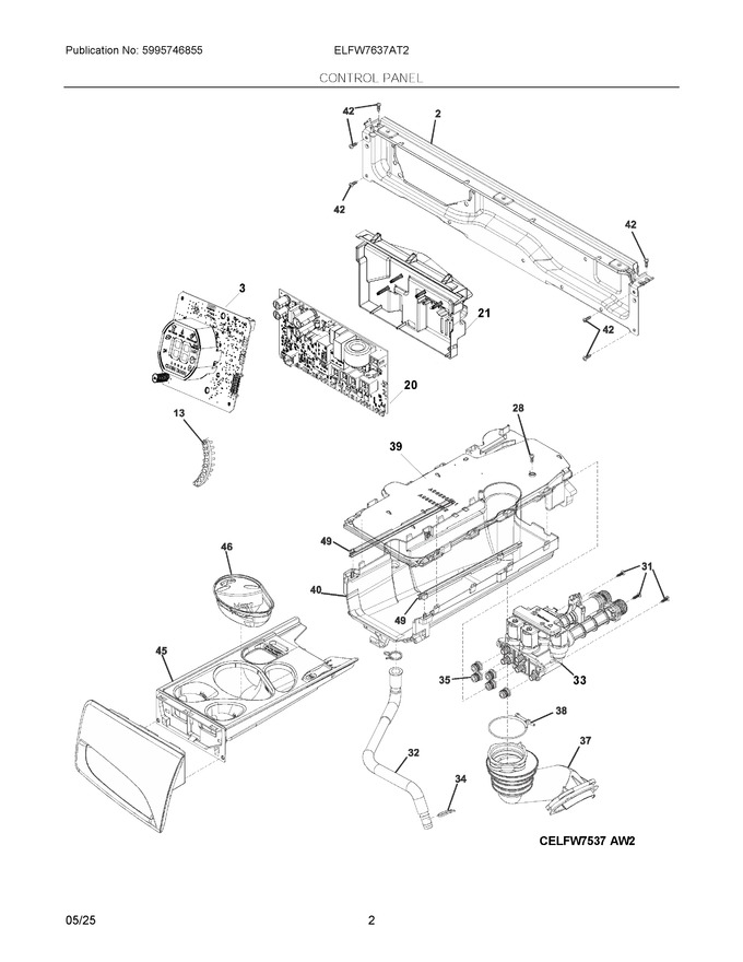 Diagram for ELFW7637AT2