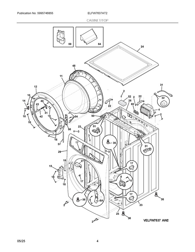 Diagram for ELFW7637AT2