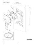 Diagram for 08 - Ice & Water Dispenser