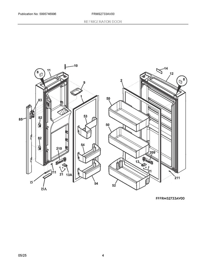 Diagram for FRMS2733AV00