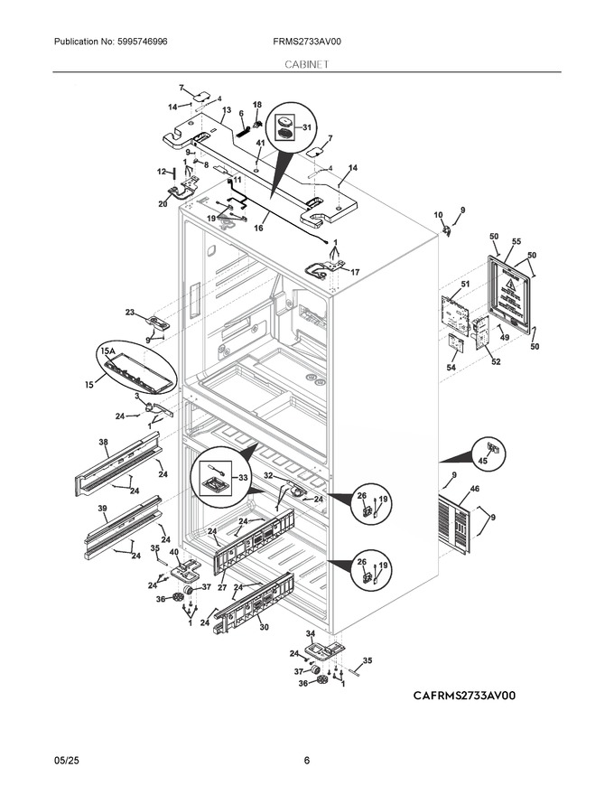 Diagram for FRMS2733AV00