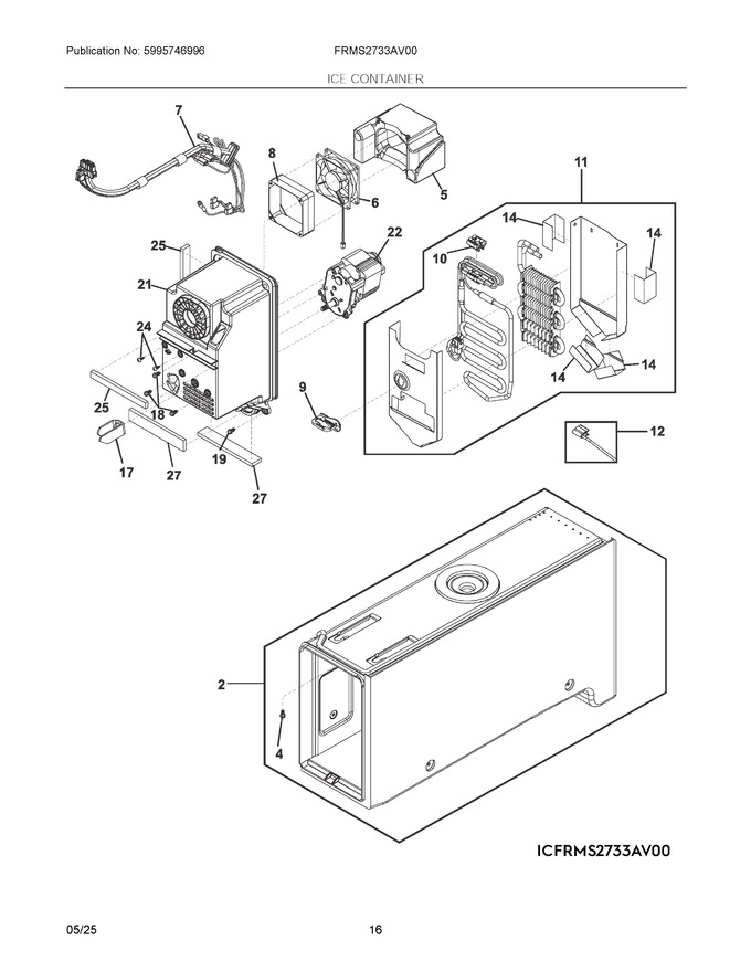 Diagram for FRMS2733AV00