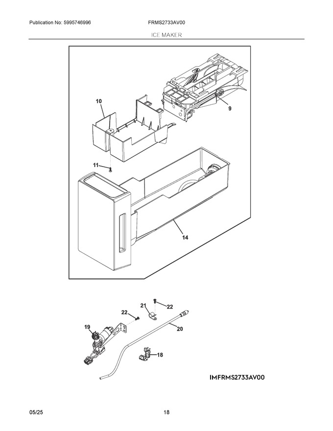 Diagram for FRMS2733AV00