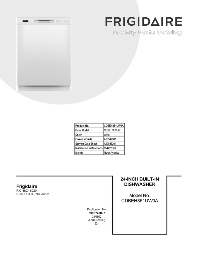 Diagram for CDBEH351UW0A