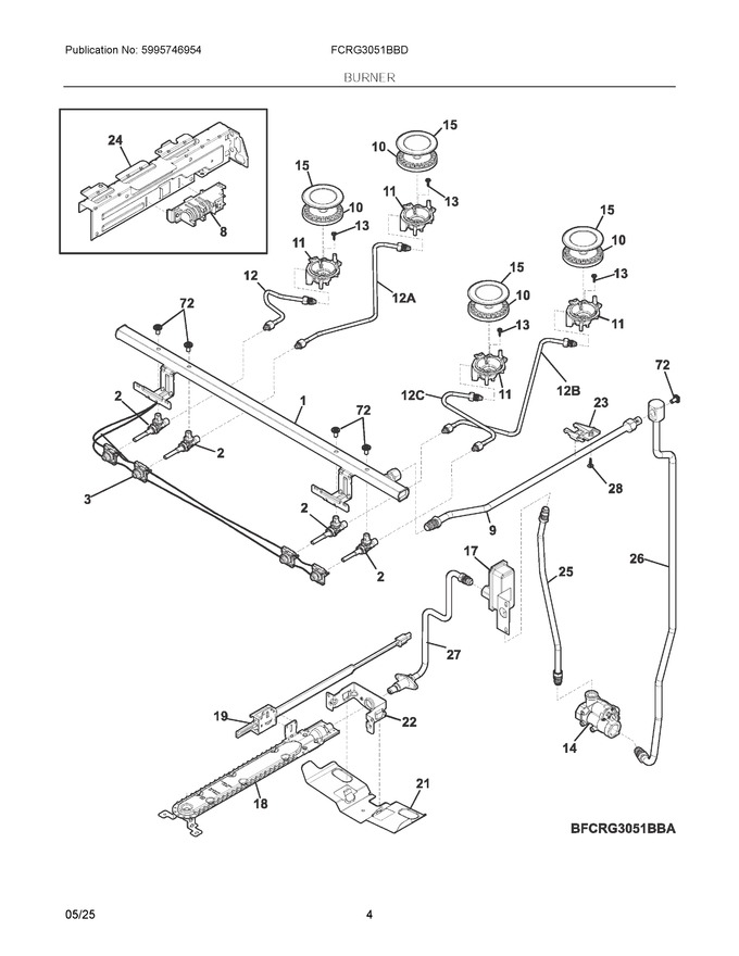Diagram for FCRG3051BBD