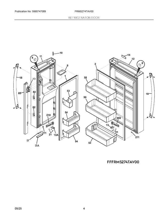 Diagram for FRMS274TAV00