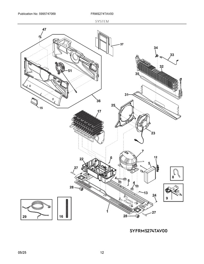 Diagram for FRMS274TAV00