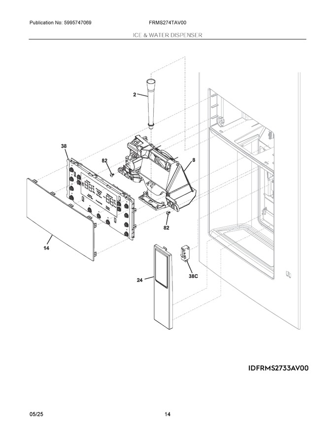 Diagram for FRMS274TAV00