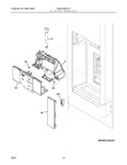 Diagram for 08 - Ice & Water Dispenser