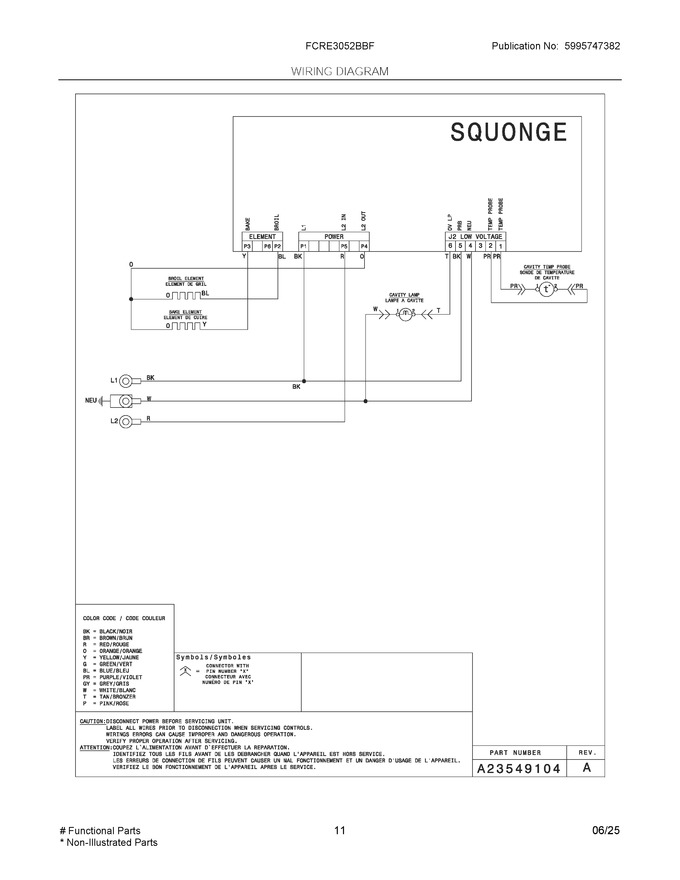 Diagram for FCRE3052BBF