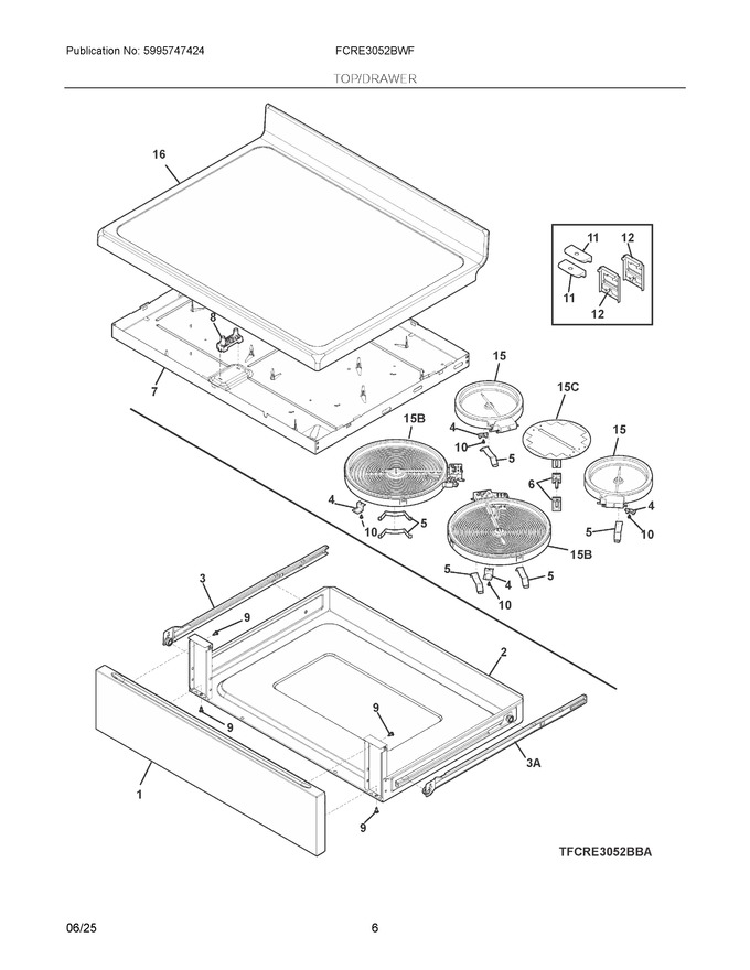 Diagram for FCRE3052BWF
